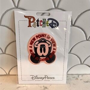 Disney Patched‎ Mickey Mouse “A New Point of View” Patch - NEW